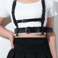 Deri Göğüs Harness Ve Choker-tasma Takım - Brf959