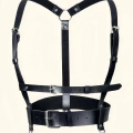 Deri Göğüs Harness Ve Choker-tasma Takım - Brf959