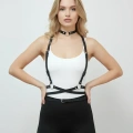 Deri Kemer, Elbise Kemeri Ve Choker Takım - Brf632