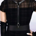 Elbise Üstü Deri Harness - Brf925