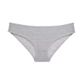 Gri Kadın Günlük Pamuklu Likralı Özel Poşet İçinde Taşınabilir  Slip Külot