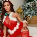 Kırmızı Şık Kostüm , Yılbaşı , Çekici , Kostüm Takımı