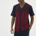 Kocabey Kkt-26154 Erkek V Yaka Boydan Düğmeli Pijama Takımı