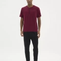 Kocabey Kkt-26155 Erkek Midi Yaka Pijama Takımı