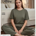 Mihra 20102 Kadın Oysho Kısa Kol Pijama Takımı