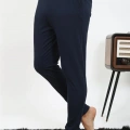 Moda Erkek Pamuk Tek Alt Pijama Lacivert