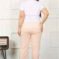 Moda Kadın Pamuklu Büyük Beden Alt Pijama