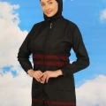 Moda Kadın Tam Tesettür Mayo Siyah