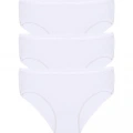 Moda Kız Çocuk 3lü Beyaz Külot