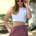 Moda Şort Crop Bordo Takım