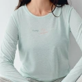 Pierre Cardin 9050-s Kadın Uzun Kol Pijama Takım