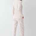 Pierre Cardin 9061-s Kadın Uzun Kol Pijama Takım