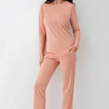 Pierre Cardin 9063-s Kadın Uzun Kol Pijama Takım