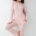 Pierre Cardin 9080-x Kadın Uzun Kol Pijama Takım