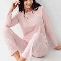 Pierre Cardin 9085-s Kadın Uzun Kol Pijama Takım