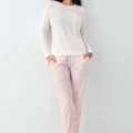 Pierre Cardin 9085-s Kadın Uzun Kol Pijama Takım