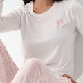 Pierre Cardin 9085-s Kadın Uzun Kol Pijama Takım