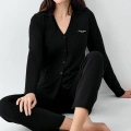 Pierre Cardin 9115-s Kadın Uzun Kol Pijama Takımı