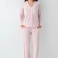 Pierre Cardin 9115-s Kadın Uzun Kol Pijama Takımı