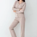 Pierre Cardin 9116-s Kadın Önü Düğmeli  Pijama Takımı