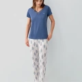 Pierre Cardin 9214-s Kadın Kısa Kol Pijama Takımı