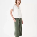 Pjs 29022 Kadın Düğmeli Pijama Takım