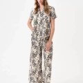 Pjs 29049 Kadın Düğmeli Pijama Takım