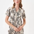 Pjs 29049 Kadın Düğmeli Pijama Takım