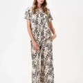 Pjs 29049 Kadın Düğmeli Pijama Takım
