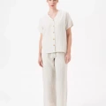 Pjs 29098 Kadın Düğmeli Pijama Takım