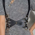 Seksi Deri Döğüs Harness - Brf1186