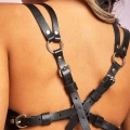 Seksi Deri Göğüs Harness - Brf1377