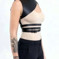 Sık Deri Seksi Göğüs Harness - Brf903