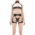 Şık Deri Seksi Harness Takım -  Brf1373