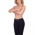 Siyah  3856 Soft Kapri Tayt