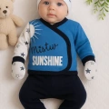 Sun Shine Desenli 5li Erkek Hastane Çıkışı