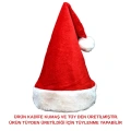 Unisex Seksi Kadife Yılbaşı Şapkası