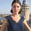 Yaprak Desenli Ve Dantelli 3lü Pijama Takımı