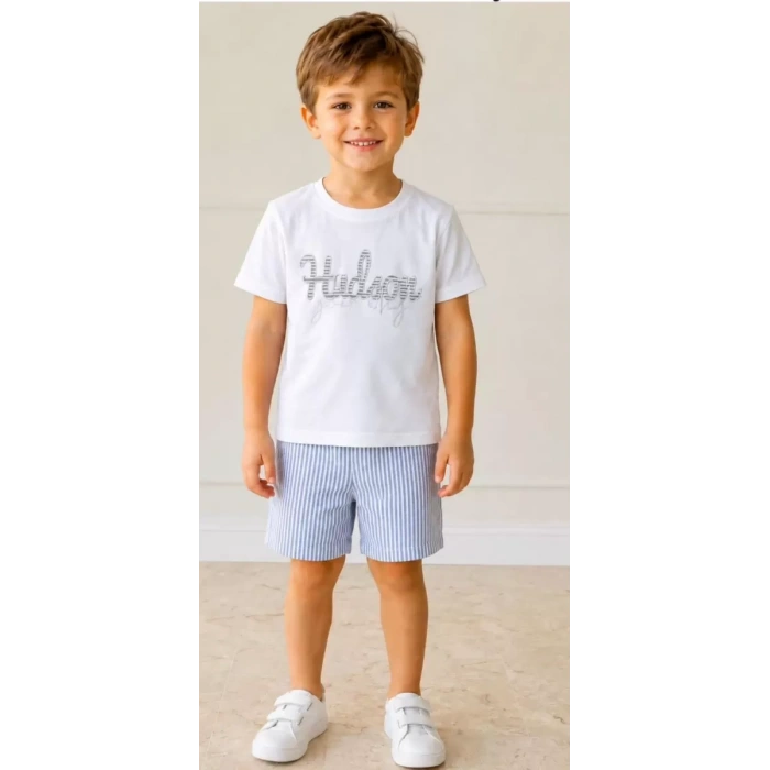 2/9 Yaş Holiday Baskılı Çocuk Takımı