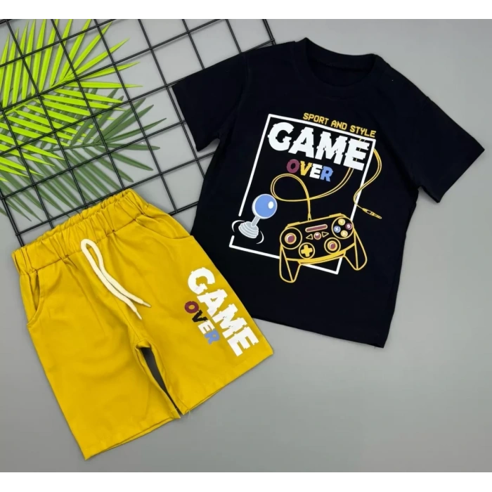 3/5 Yaş Game Konsol Baskılı Çocuk Takımı