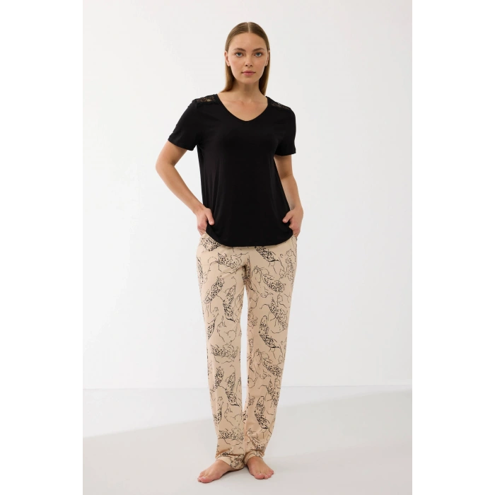 Anıl 11650 Kadın T-shirt Ve Pantalon Takım