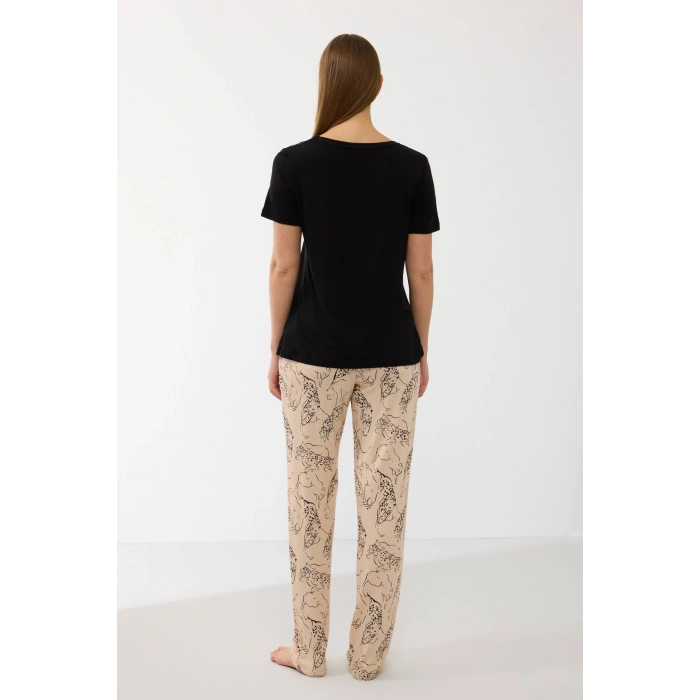 Anıl 11650 Kadın T-shirt Ve Pantalon Takım