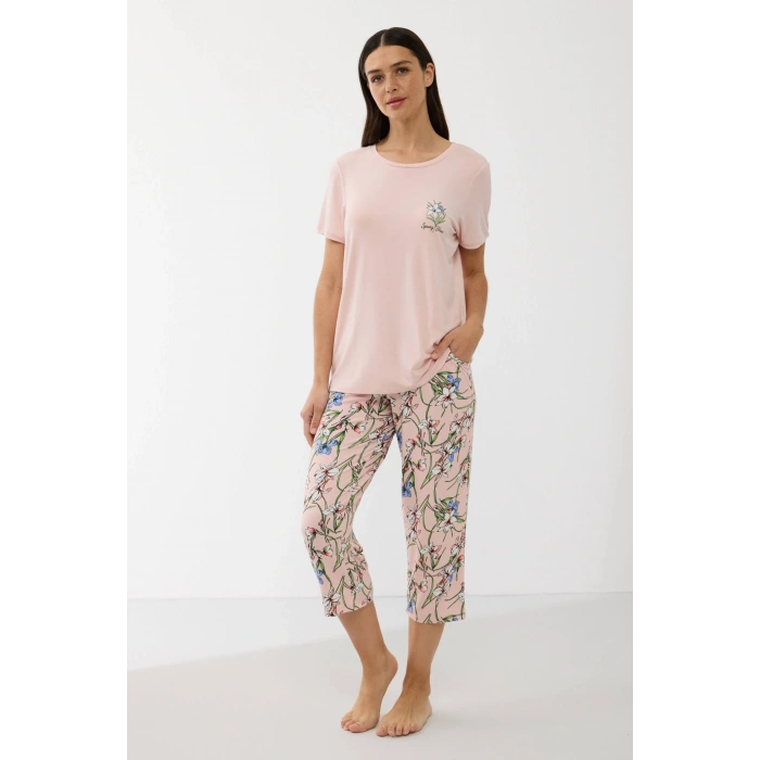 Anıl 11665 Kadın T-shirt Ve Pantalon Takım