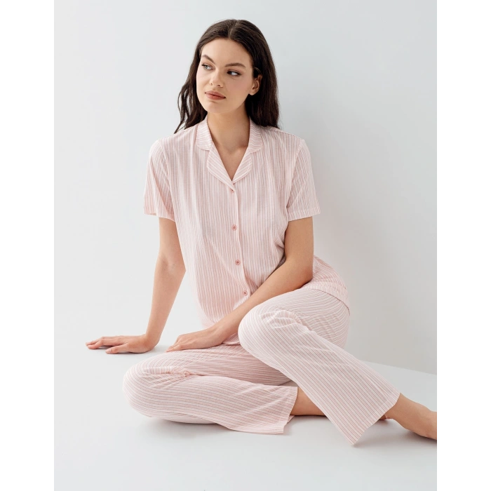 Arnetta 3594-s Kadın Gömlek Pijama Takım
