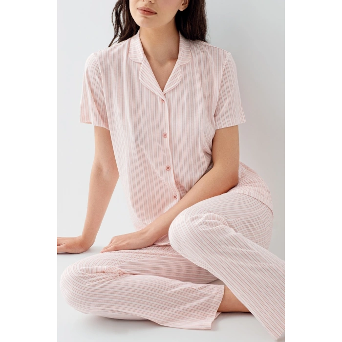 Arnetta 3594-s Kadın Gömlek Pijama Takım