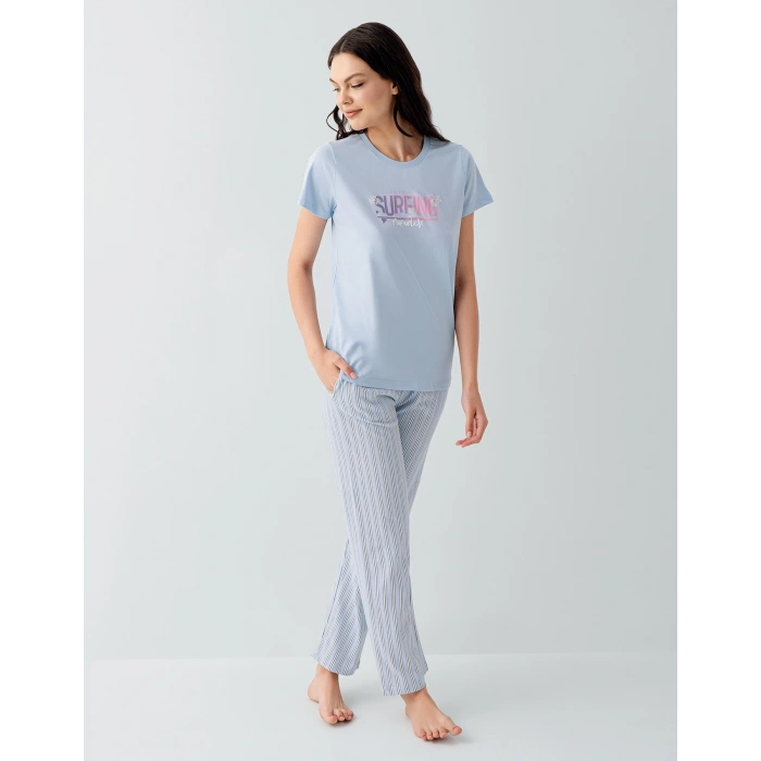 Arnetta 3598-s Kısa Kol Pijama Takımı