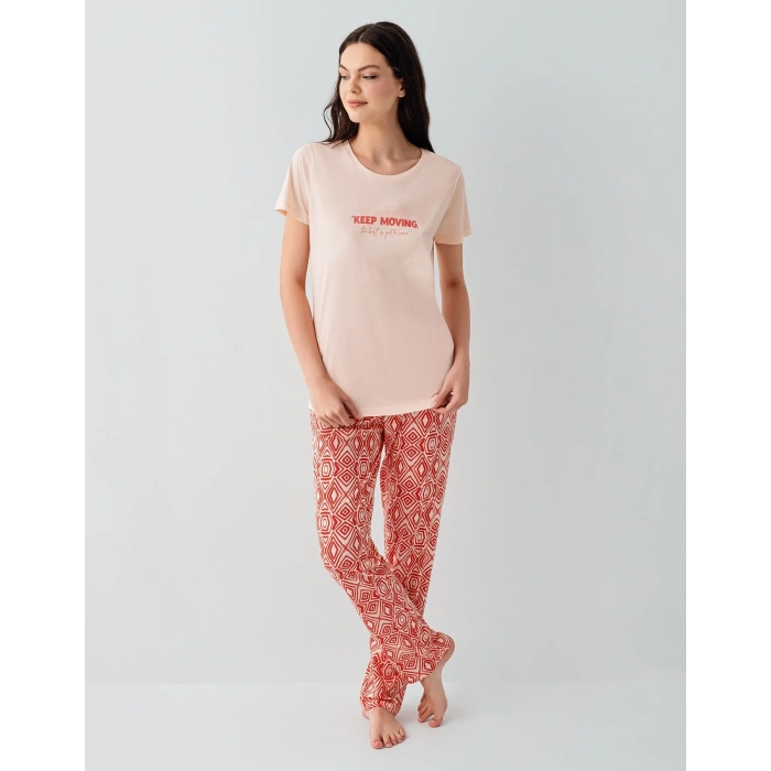 Arnetta 3611-x Kadın Kısa Kol Pijama Takım