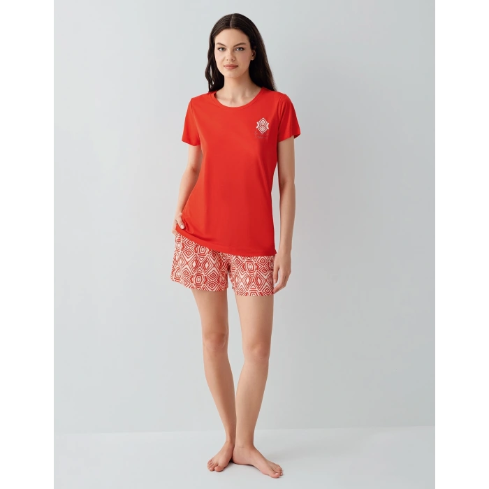 Arnetta 3612-x Kadın Battal Şort Takım