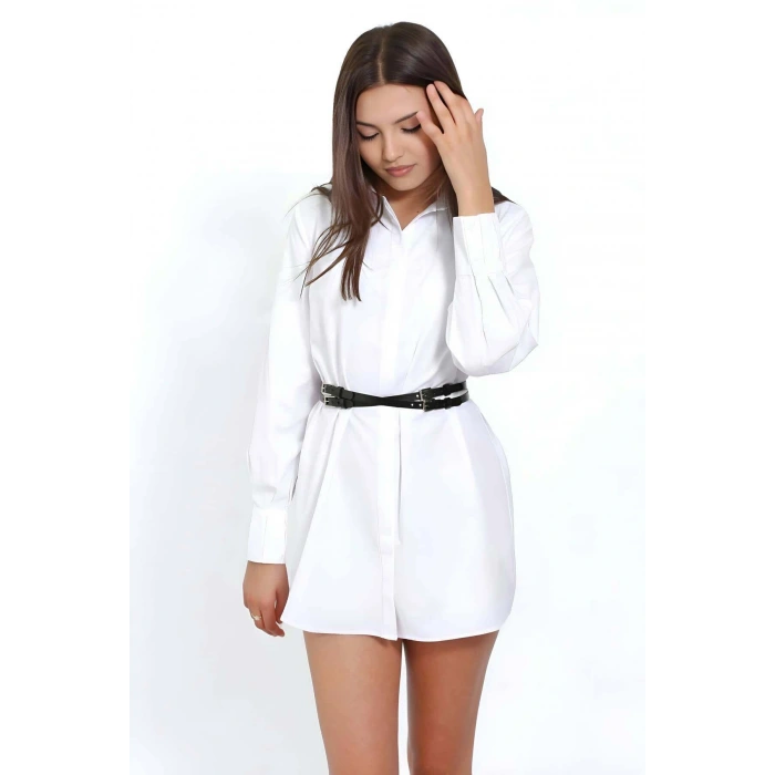 Bele Dolanan Şık Kadın Kemer, Tarz Kadın Kemer, Deri Kadın Kemer - Brf1106