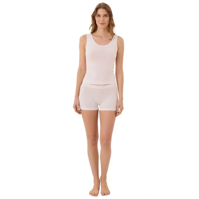 Dikişsiz Bayan Kalın Askılı Atlet  Kadın Ak4242